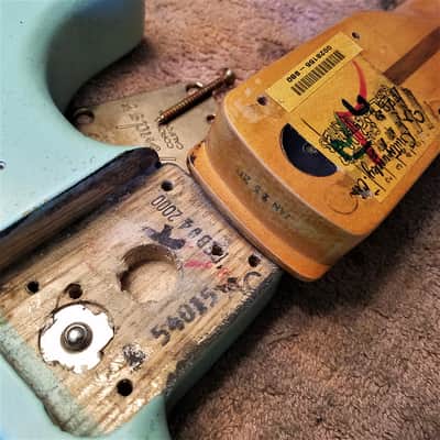 Fender Stratocaster Relic American Nitro Surf Green Custom Shop Fat 50's image 22