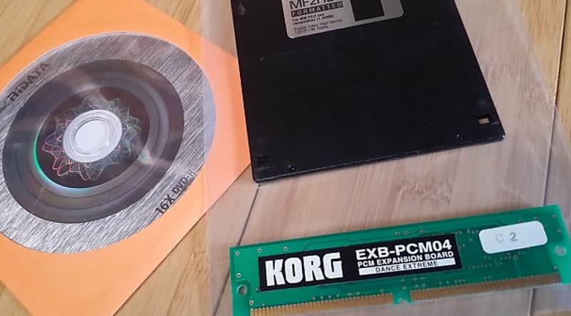 Korg Triton EXB 04 EXB-PCM04 Dance Extreme Expansion Board Alert Complet Set !! image 1