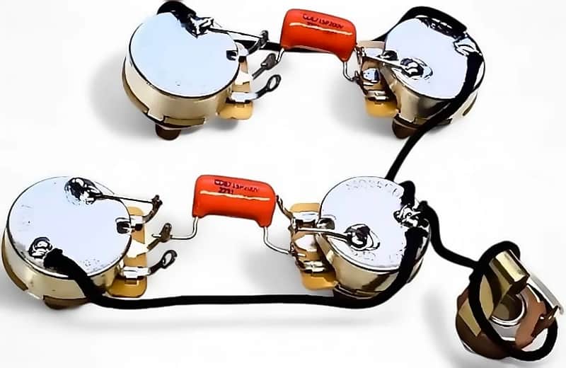 Epiphone / Gibson Les Paul Wiring Harness image 1