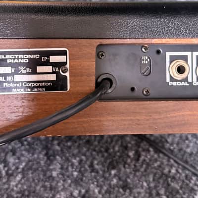 Roland EP-10 61-Key Electronic Piano 1973 - 1978 - Black image 4