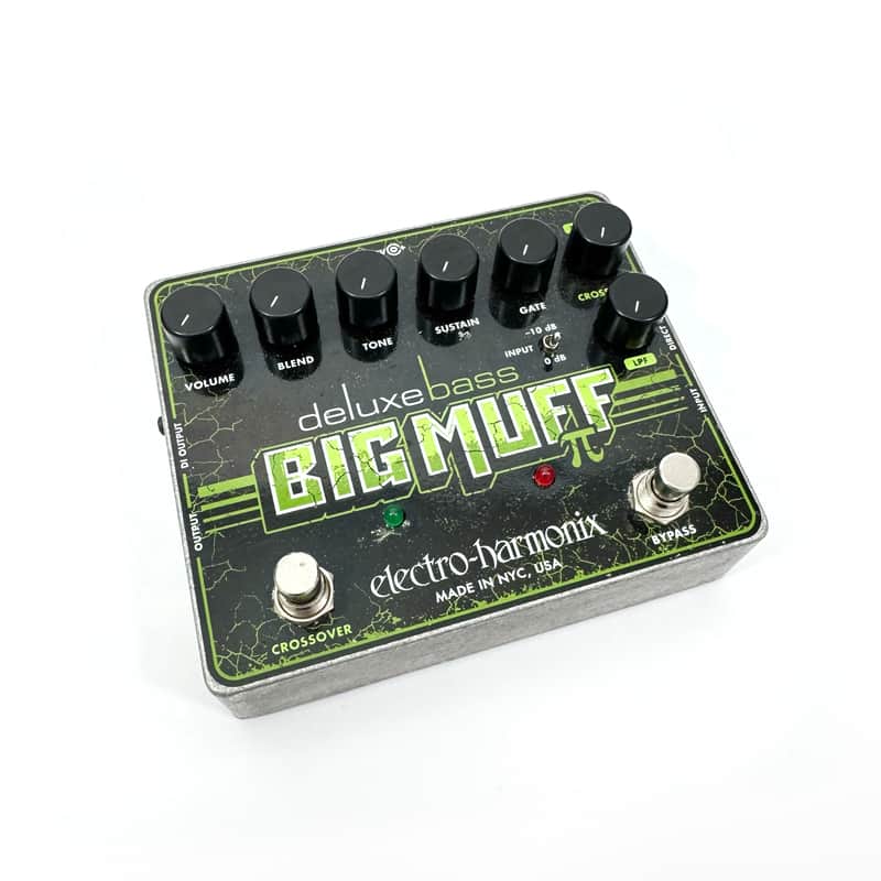 Electro-Harmonix Deluxe Bass Big Muff Pi Distortion / Sustainer 2012 - Present - Black / Green image 1
