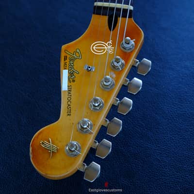 Fender Stratocaster Black Heavy Aged Relic image 21