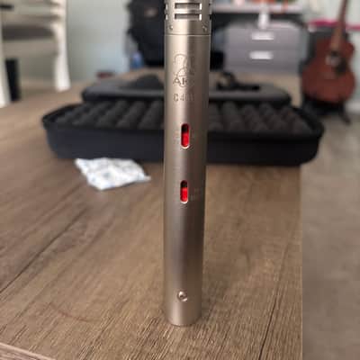 AKG C451B Small Diaphragm Cardioid Condenser Microphone 2010s - Satin Nickel Plated image 2
