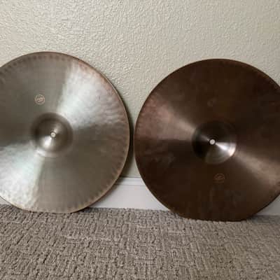 Paiste 15" Giant Beat Hi-Hat Cymbals (Pair) 2005 - Present - Traditional image 2