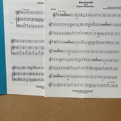 Medici Music Press Bacchanale by Francois Couperin Clarinet Solo image 2