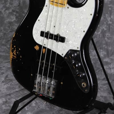 Fender Custom Shop Limited Geddy Lee 1972 Jazz Bass - Black image 5