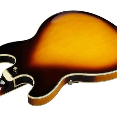 Ibanez JSM10EM TTB John Scofield Signature Semi Hollowbody Electric Guitar. 2 Tone Burst image 13