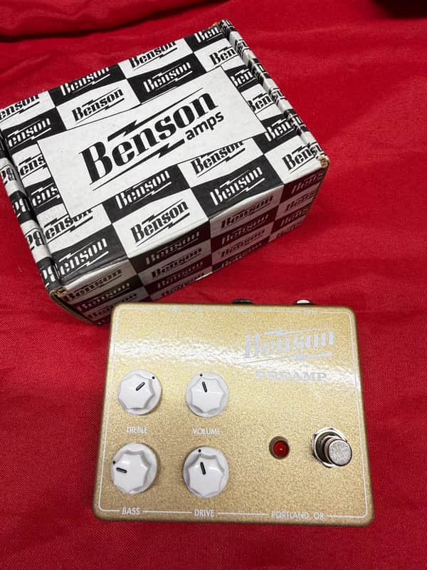 Benson Amps Preamp Pedal Limited Edition Champagne image 1