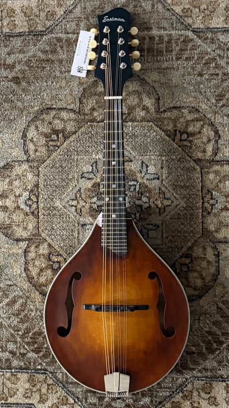 Eastman MD305 Adirondack Wide Neck In Amberburst, W/ Gig Bag & Free Pro Setup image 1
