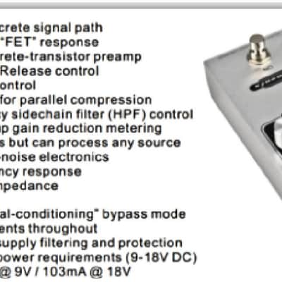 Demonfx CALL76 Compact Bass Compressor Effect Pedal | Reverb