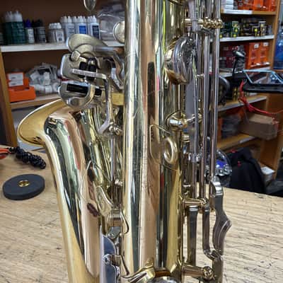 Used Yamaha YAS-23 Alto Sax Saxophone with Case Mouthpiece Neck Strap Just Serviced image 19