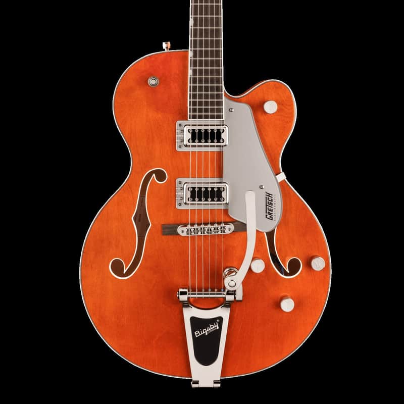 Gretsch G5420T Electromatic Classic Hollow Body Single-Cut with Bigsby Orange Stain - Serial # CYGC23071199 - Demo image 1