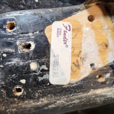 Fender Telecaster with Maple Fretboard 1980 - 1982 - Black image 23