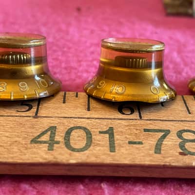 vintage 1962 Gibson reflector knobs for Les Paul 1960's sg es-335 175 flying V L5 paf L image 5