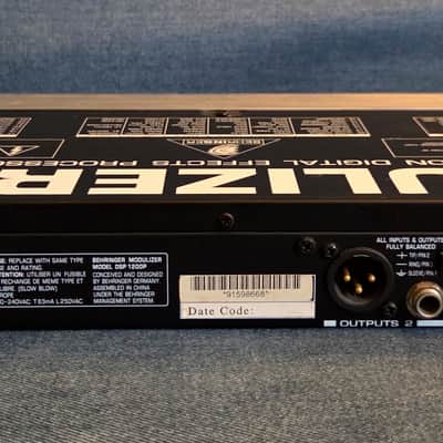 Behringer DSP 1200P Modulizer PRO Early 2000's - Silver/Black image 5
