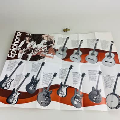Epiphone “Stay Tuned” Foldout Catalog 1972 image 5