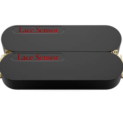 LACE Sensor Dually Red/Red Humbucker - Black image 2