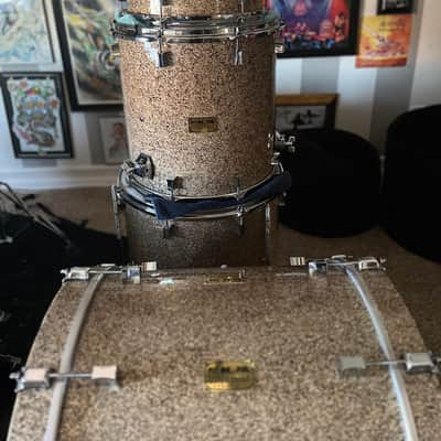 Pork Pie USA Custom 4pc Drum Kit 24/12/16/18 – Made in USA image 4