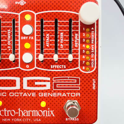 Electro-Harmonix POG2 Polyphonic Octave Generator With Original Box Guitar Effect Pedal 201910163156 image 3