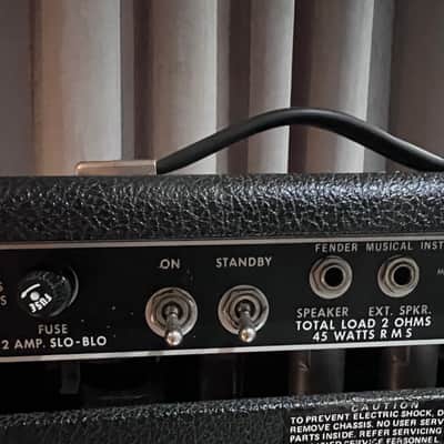 Fender Bandmaster Reverb TFL5005D 1971 - Silverface image 9