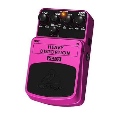 Behringer Heavy Distortion HD300 Distortion Effects Pedal image 2