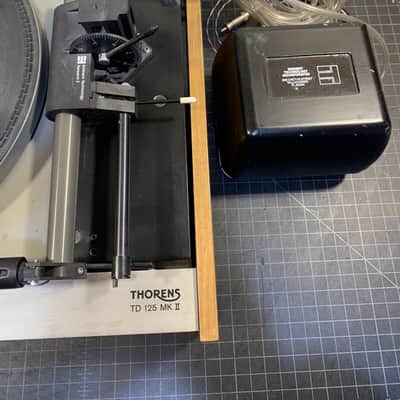 Thorens TD 125 MKII w/ ET Tonearm 2 Air Arm & Airtech Surge Tank Reservoir image 3