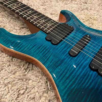 PRS 513 - Solid Brazilian Rosewood Neck - 2006 Blue Matteo image 6