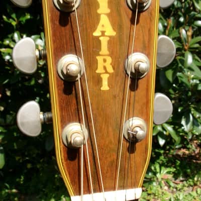 K Yairi YW-1000 Hand Crafted B. Rosewood Jacaranda Japan Vintage 1974 with Low Action image 6