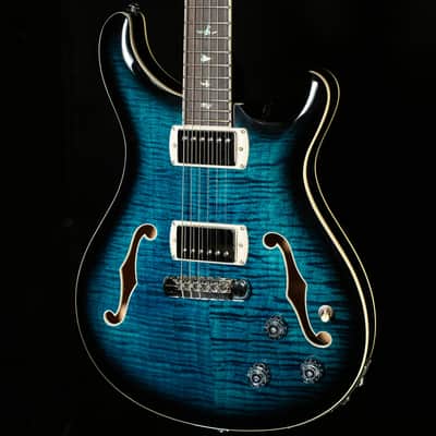 PRS SE Hollowbody II Piezo Peacock Blue Smokeburst (464) image 1