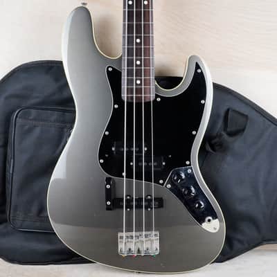 Fender AJB-58 Aerodyne Jazz Bass CIJ 2004 Dolphin Gray DiMarzio PJ PUs Japan w/ Bag image 1