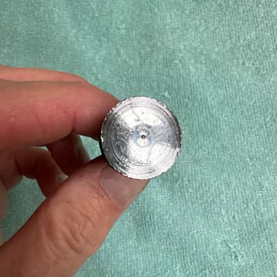Ludwig Vintage Drum Throne Height Adjustment Screw - Porto Seat 70s - Chrome image 3