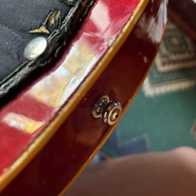 Vox Mark VI Acoustic Teardrop 1966 - Red image 3