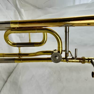 Yamaha YSL-356R Tenor Trombone with F Attachment 2000s - Brass image 4