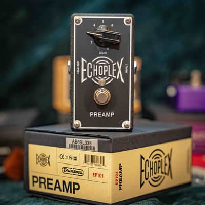 Dunlop EP101 Echoplex Preamp 2014 - Present - Black image 1