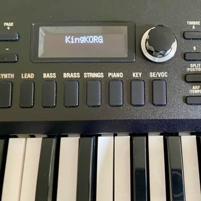 Korg KingKORG Limited Edition 61-Key Analog Modeling Synthesizer 2010s - Black image 9