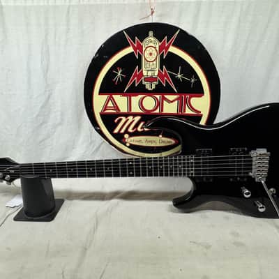 Carvin DC-127 dc127 LH Left-Handed Lefty Guitar - Black image 1
