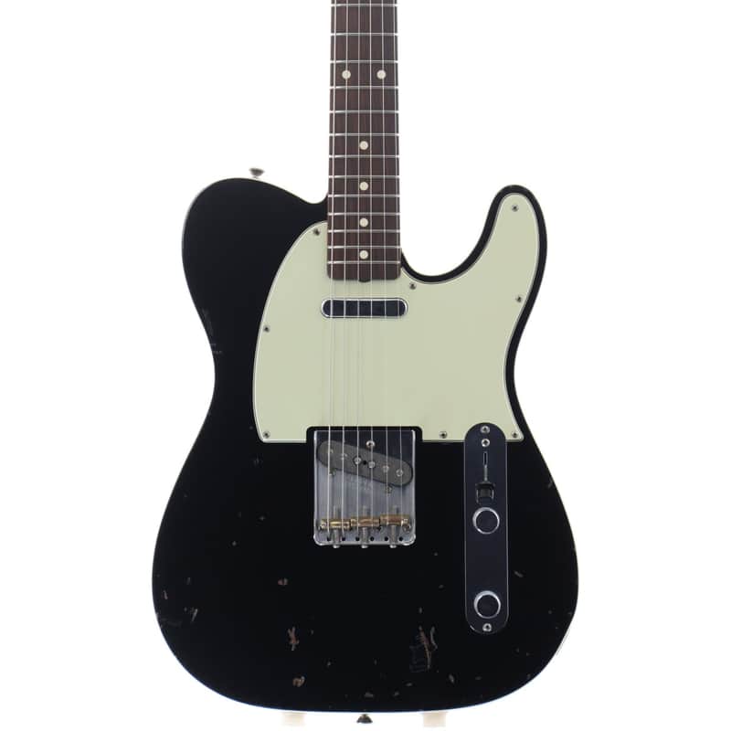 Fender USA American Vintage '62 Custom Telecaster, Black [V201746] (08/26)