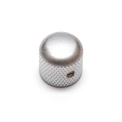 Gotoh VK1-19 Dome Knob with Set Screw (Aged/Relic Chrome)