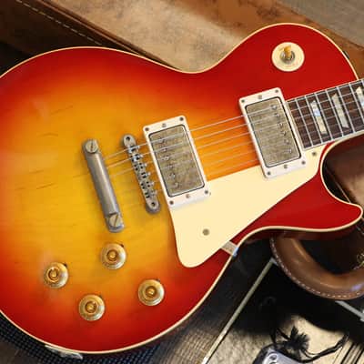 Unplayed! 2025 Gibson Custom Shop 1958 Reissue Les Paul Standard Electric Guitar Murphy Lab Light Aged Cherry Sunburst + COA OHSC image 2