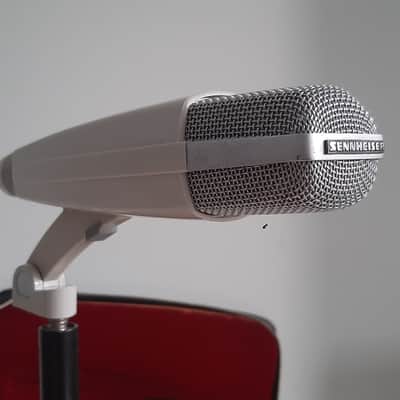 Sennheiser MD 421-HL Cardioid Dynamic Microphone 1960s - 1970s - White image 4