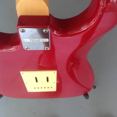 Applause  Stratocaster red electric guitar 1980 -  1990 image 10