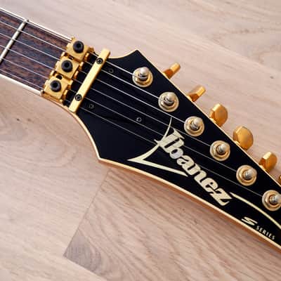 1994 Ibanez S540FM S Series Electric Guitar HSH Transparent Black