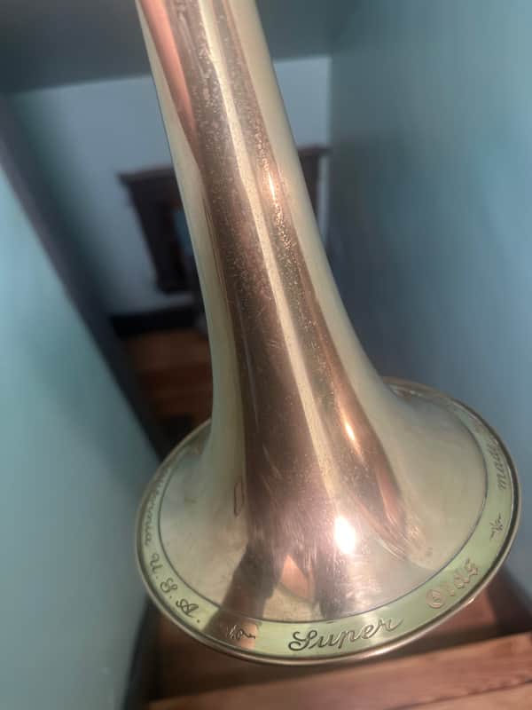 Rare 1949 Brass Kranz LA Olds Super image 1