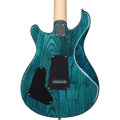 PRS Paul Reed Smith SE Swamp Ash Special Electric Guitar, Iris Blue image 7