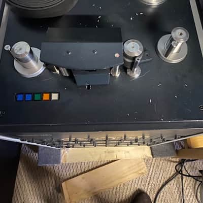 Soundcraft 24 Track tape Recorder with remote 760 or 762 Mid 1980s - Britsih Military blue image 5