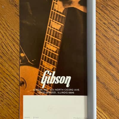 Vintage REPLICA 1970 Gibson Electric Acoustic Guitar 10 page Catalog - VERY RARE! image 4