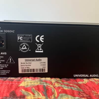 Universal Audio LA-610 MkII Tube Channel Strip + Bonus 2 Mogami Gold XLR Cables image 6
