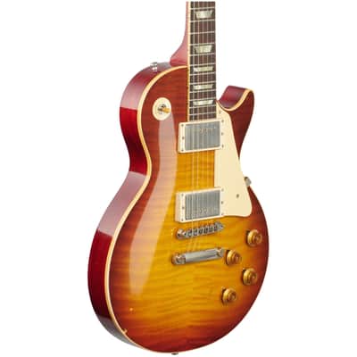 Gibson Custom 1959 Les Paul Standard Electric Guitar, Murphy Lab Light Aged, Royal Tea image 1