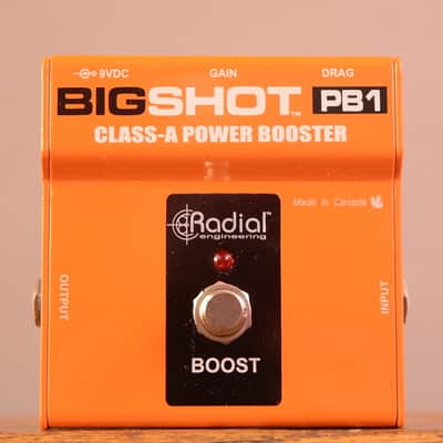 Radial Tonebone BigShot PB1 Class-A Power Booster Pedal
