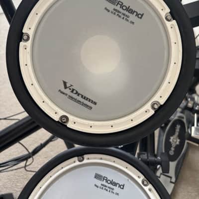 Roland TD-07DMK V-Drum Kit with Mesh Pads 2021 - Black image 7